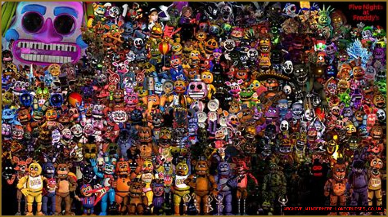 The Ultimate Guide To Every FNAF Character Ever